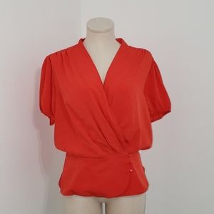 Eva Mendes Fit & Flare Blouse (NWT)